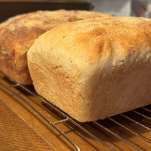 Sourdough English Muffin Bread - Comfort, Simplicity, Enough